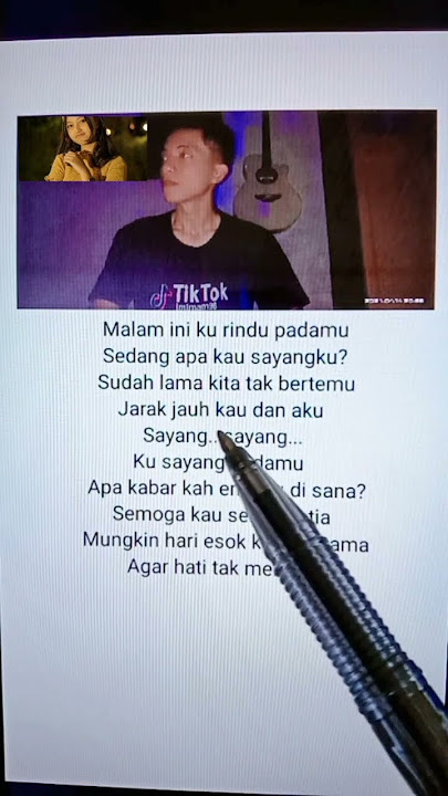 Lirik Lagu Rindu Tapi Jauh Cantika Davinca & Putra Angkasa🥰🥰