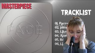 JIMIN 'FACE' Album Listen! 'FACE-OFF, Interlude: Dive, Alone + Letter (hidden track)' REACTION