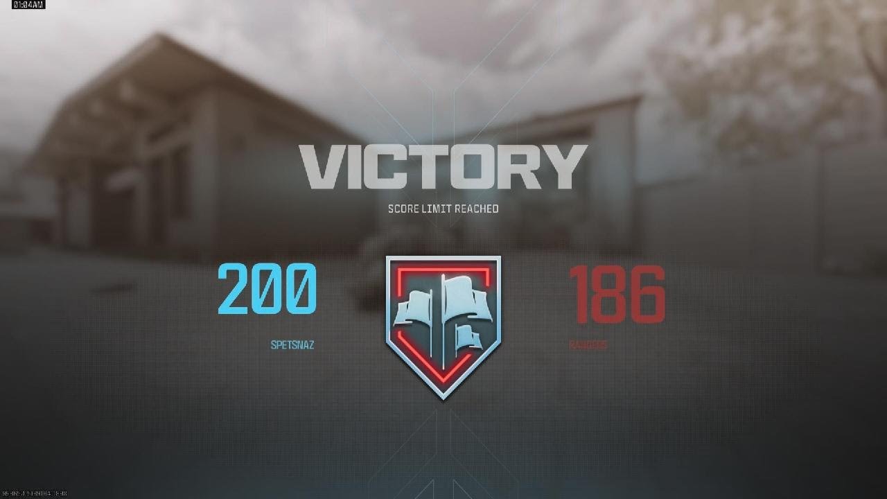 MW3 Multiplayer - stash house map "high score WIN"