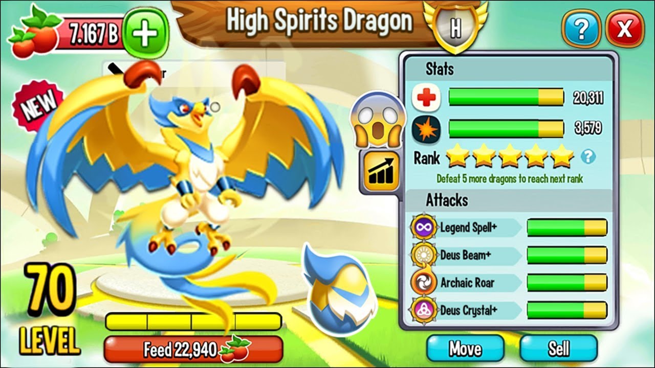Dragon City: High Spirits Dragon, NEW HEROIC | EXCLUSIVE DRAGON! 😱