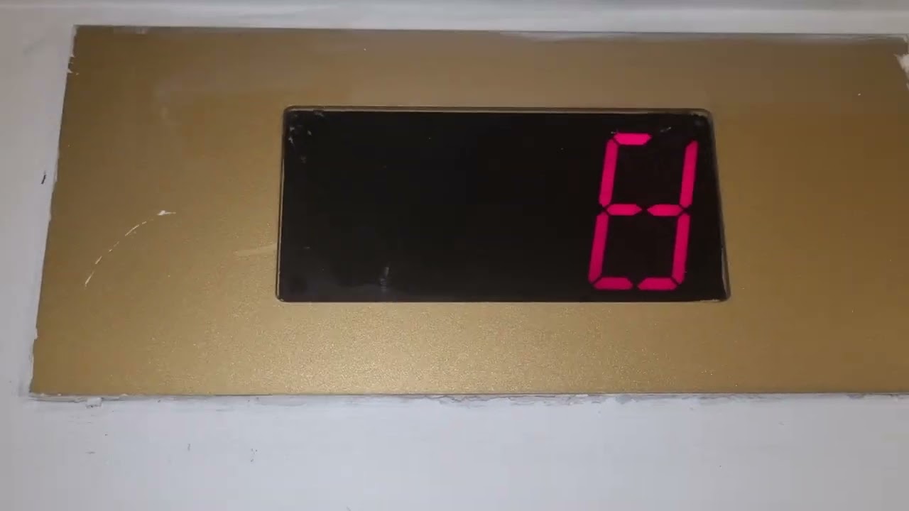 2x Toshiba Elevators - Orchard Rendezvous Hotel, Singapore (Carpark)