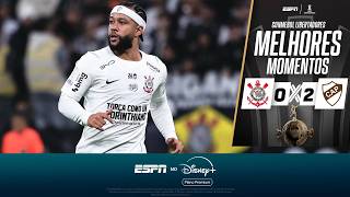 CORINTHIANS É DERROTADO PELO PLATENSE, MAS ASSEGURA 1° DO GRUPO NA LIBERTADORES | MELHORES MOMENTOS