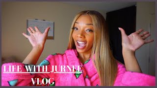 Vlog: Life With Jurnee ep 2 | Self Care, Food Run, Music Session, Mini Haul