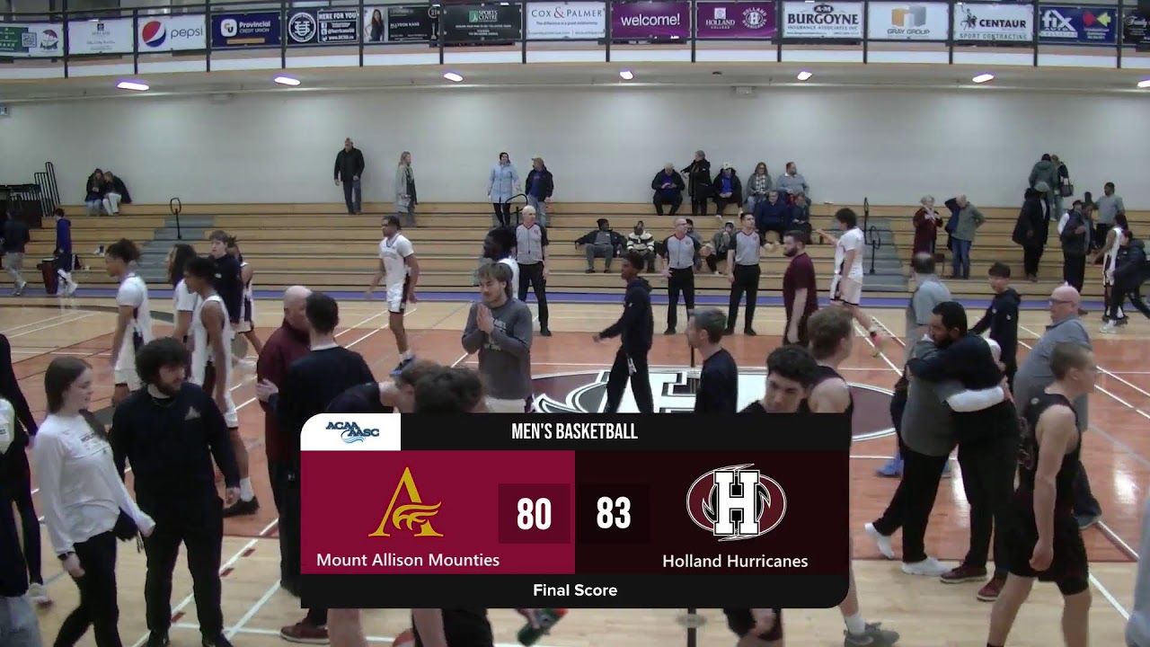 ACAA Men's Basketball 🏀 Mount Allison @ Holland [2026-01-25]