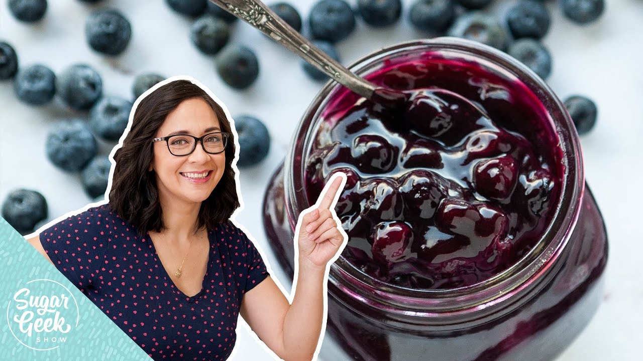 Домашняя начинка для черничного пирога