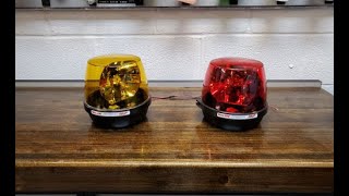 Whelen RB6P Red & Amber Beacons