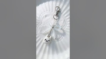 Bunny keychain✨ #smallbusiness  #diy #craftideas