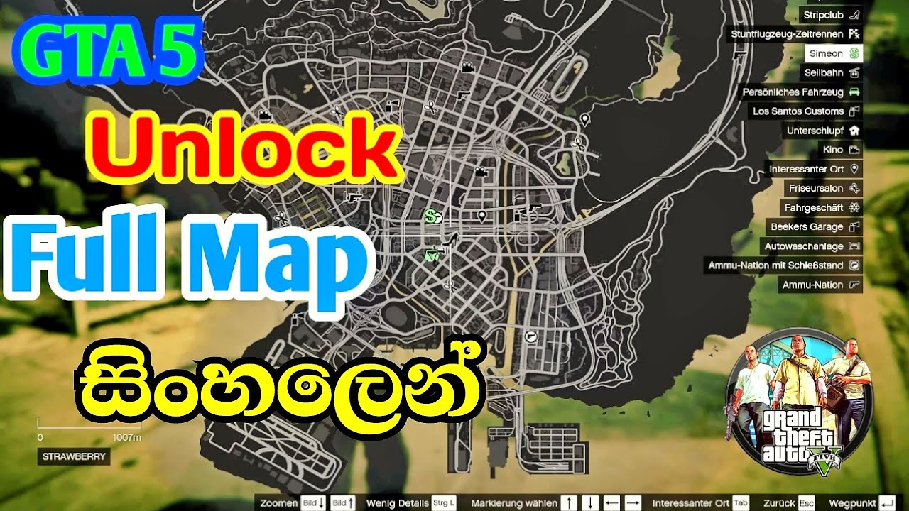 How to Unlock GTA 5 Map 