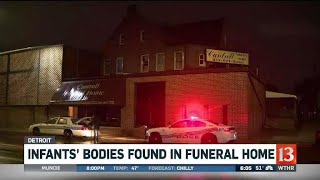 Infants' bodies found in funeral home