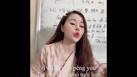 Cách hỏi tuổi bằng tiếng Trung - Jin Yin Wang