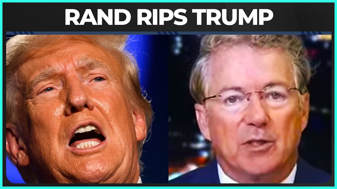 Rand Paul Is ENRAGED At The Trump Administration
