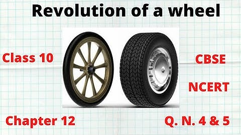 Area Related to Circles|Math CBSE 10|Chapter 12|Exercise 12.1|Revolution of a Wheel|Rajesh Tutorials