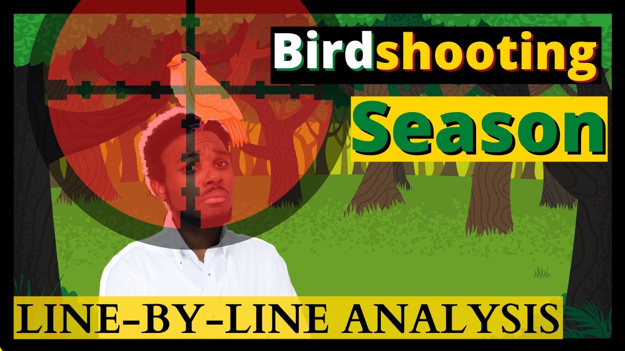 Birdshooting Season || CSEC ENGLISH B POETRY LESSON - YouTube