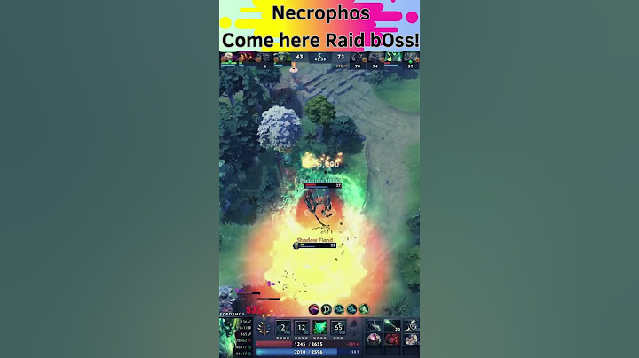 Hướng dẫn chơi necrophos dota 2 moi update