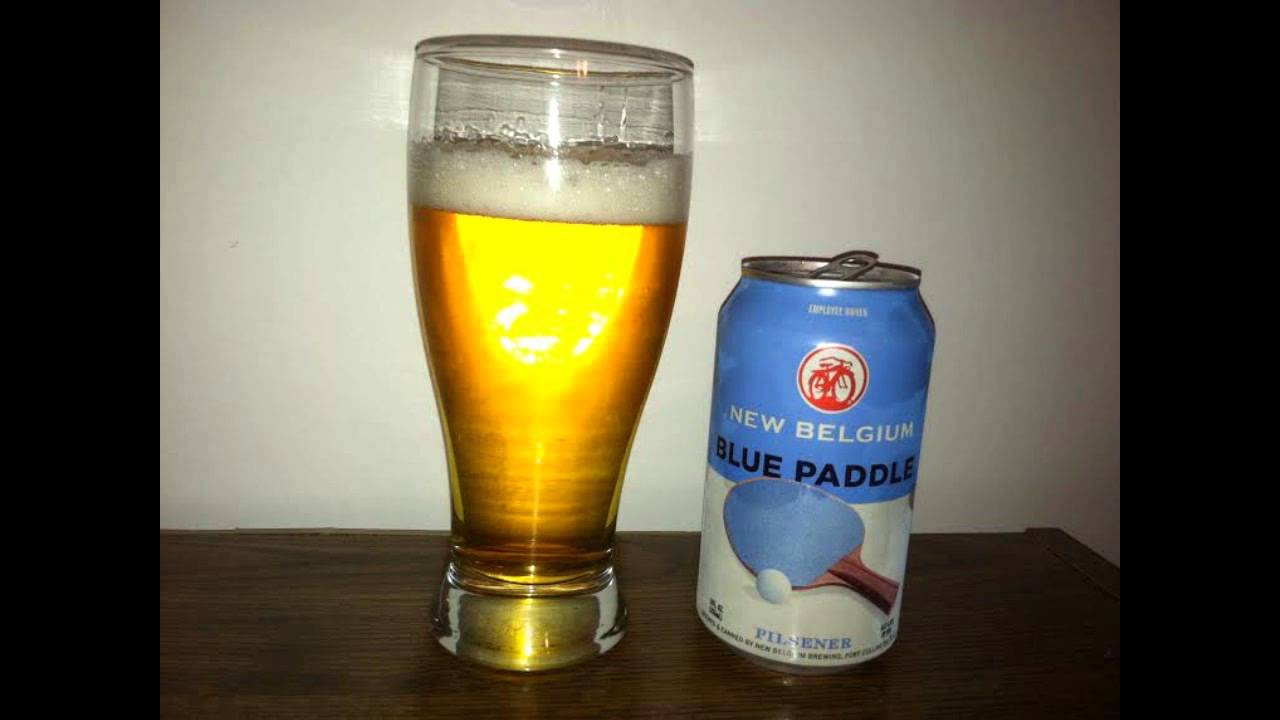 New Belgium Blue Paddle Beer Review - YouTube