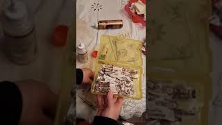 Tutorial: making and decorating library pockets.
