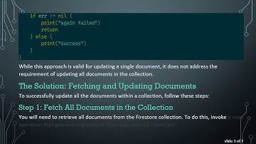 How to Update All Documents in One Collection with Swift and Firebase