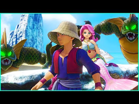 Mermaid and Merking | Dragon Quest 11 Game | Michelle and Kai Side Quest