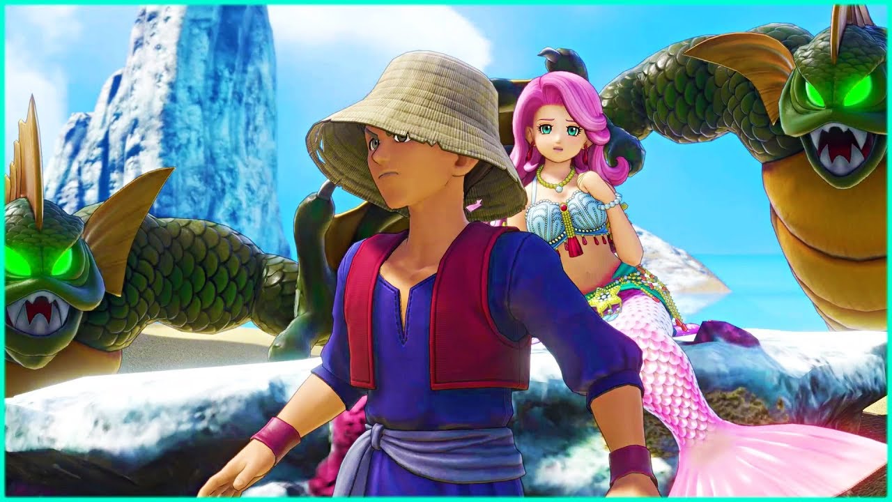 Mermaid and Merking, Dragon Quest 11 Game