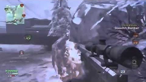 MW3 8 Man STEALTH BOMBER! Insane!