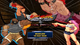 Mad Gear vs Brawlers Street Fighter Spec Ops Mugen