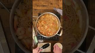 Delicious Spicy Shrimp recipe made even better by ZENB Spaghetti!  #zenb #shorts