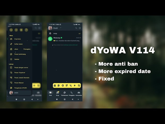 dYoWA V114 new update latest version class=