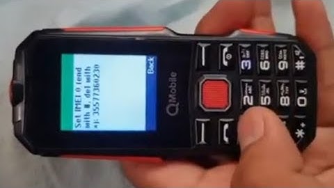 QMobile Commando Mobile IMEI Change Code