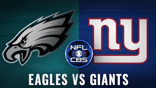 Eagles vs Giants Live Streaming Scoreboard, Free Play-by-Play, Highlights, and Watch Party!