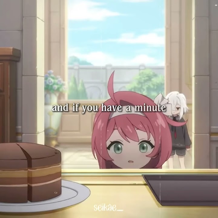 Somewhere Only We Know - Clervie & Peruere / Arlecchino edit || Genshin Impact Animated Short
