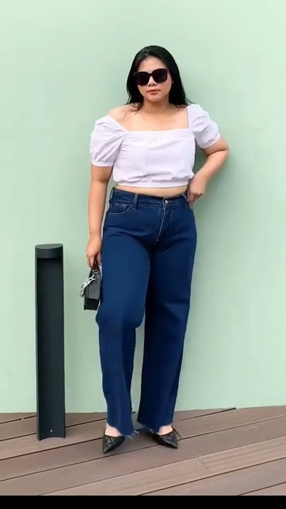 celana jumbo jeans wanita rekomendasi #shorts #shopeehaul #celanajumbo