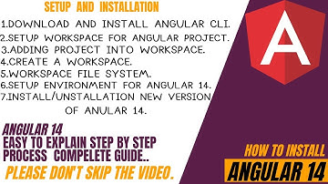 How to Install Angular 14 on Windows 10/11 | Angular Project | Complete Guide | Visual Studio Code.