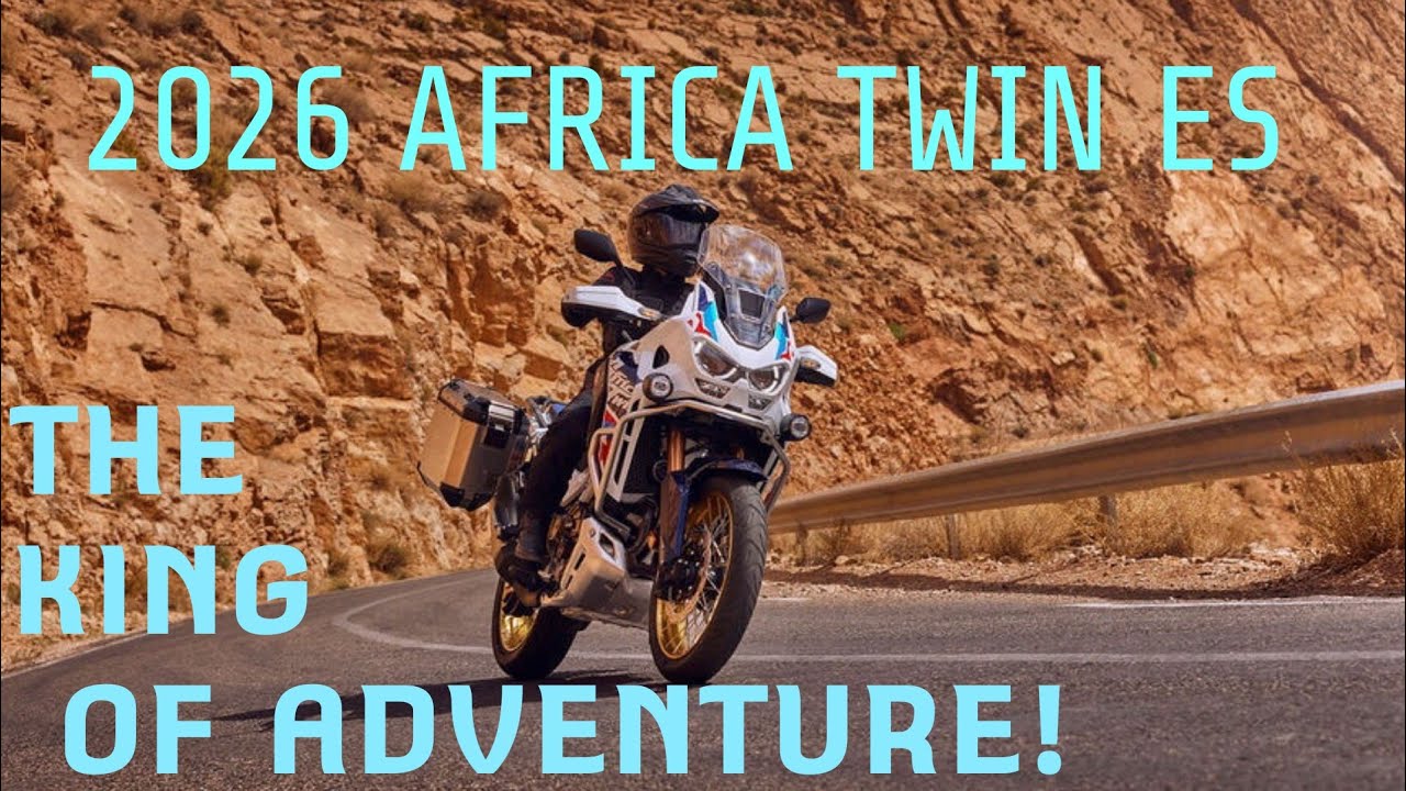 Honda Africa Twin Adventure Sports ES 2026: Идеальный мотоцикл для путешествий? | Технические хар...