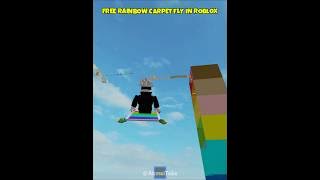 Free Flying Rainbow Carpet in Tower Roblox 😍 #roblox #fyp