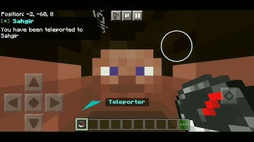 Player Teleporter showcase - MCPE Gametest Framework