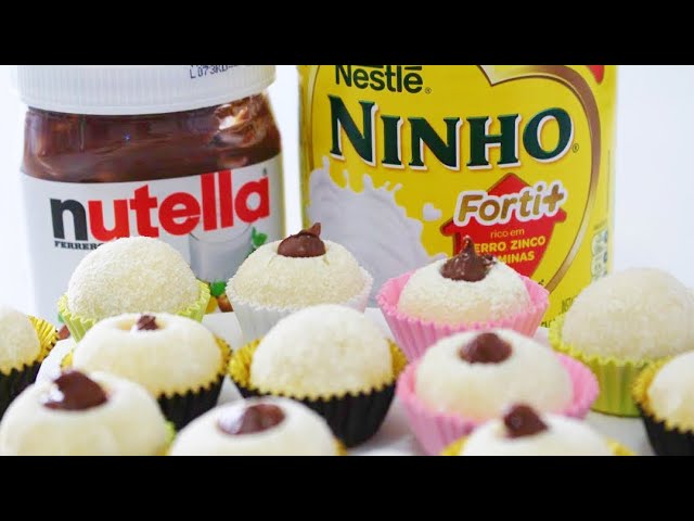 Ovo Especial - Nutella + Brigadeiro de Leite Ninho - wookies