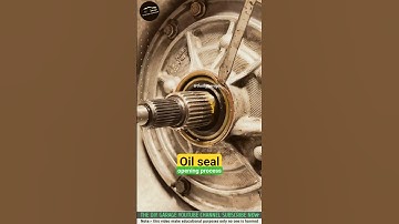 Oil seal opening process 🛠️😱 #carseatquicky #carmechanic #caraccessories #shorts #carparts