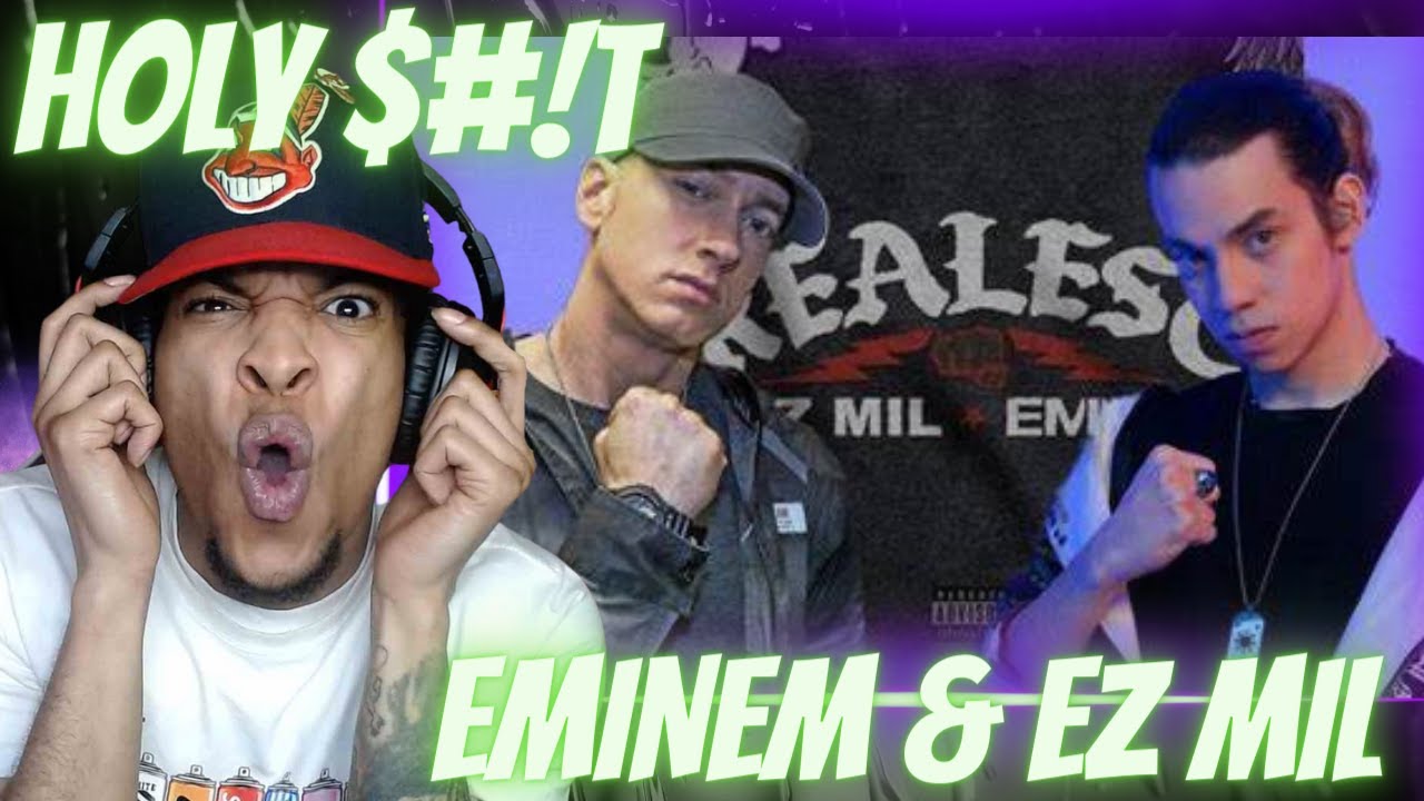 HIMinem is a DEMON!!!  EZ MIL & EMINEM - REALEST | REACTION
