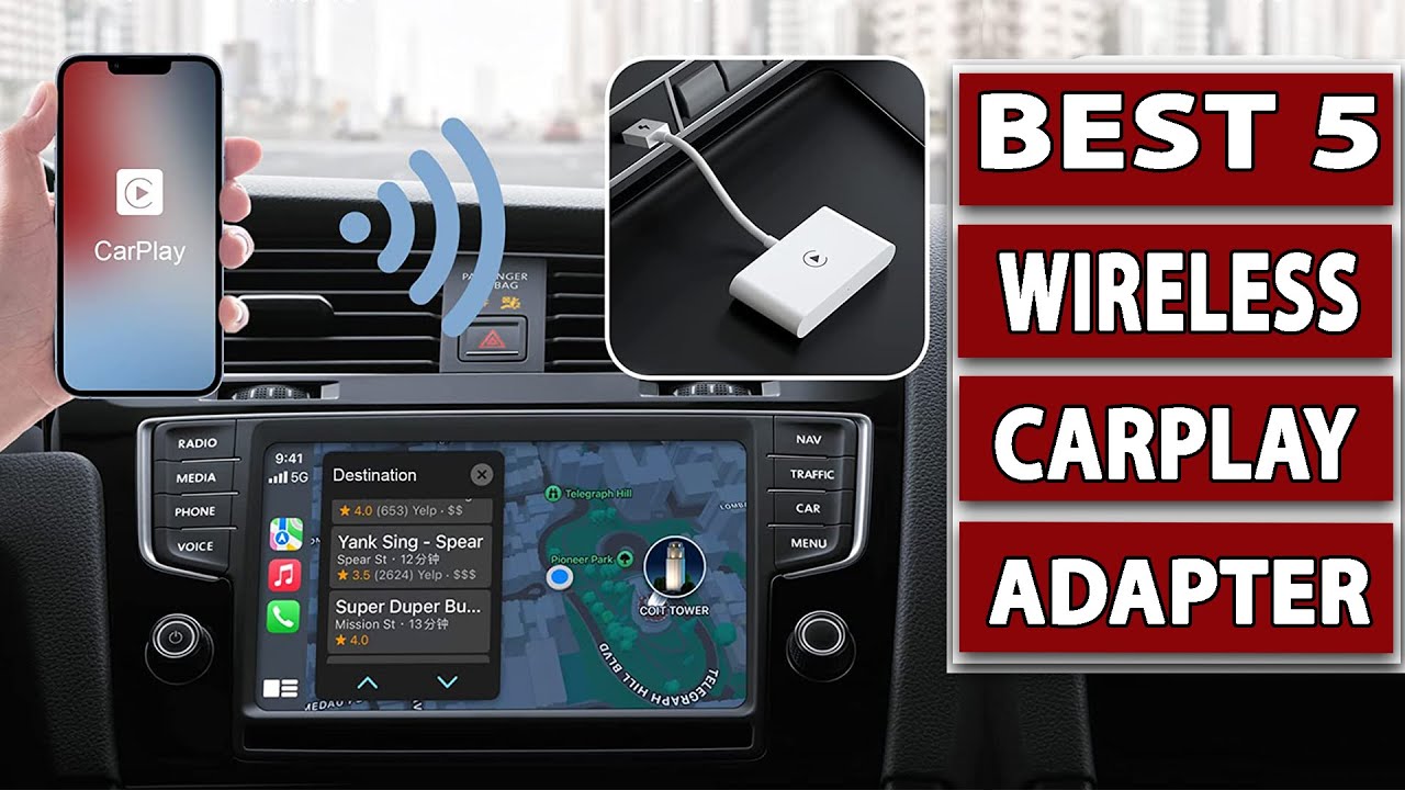 5 Best Wireless Carplay Adapter Reviews in 2023 