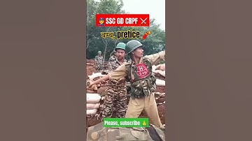 Ssc GD CRPF jawan training 👮/bubm, pretice/#army #sscgd #indianpolice #indianarmy @RojgarwithAnkit
