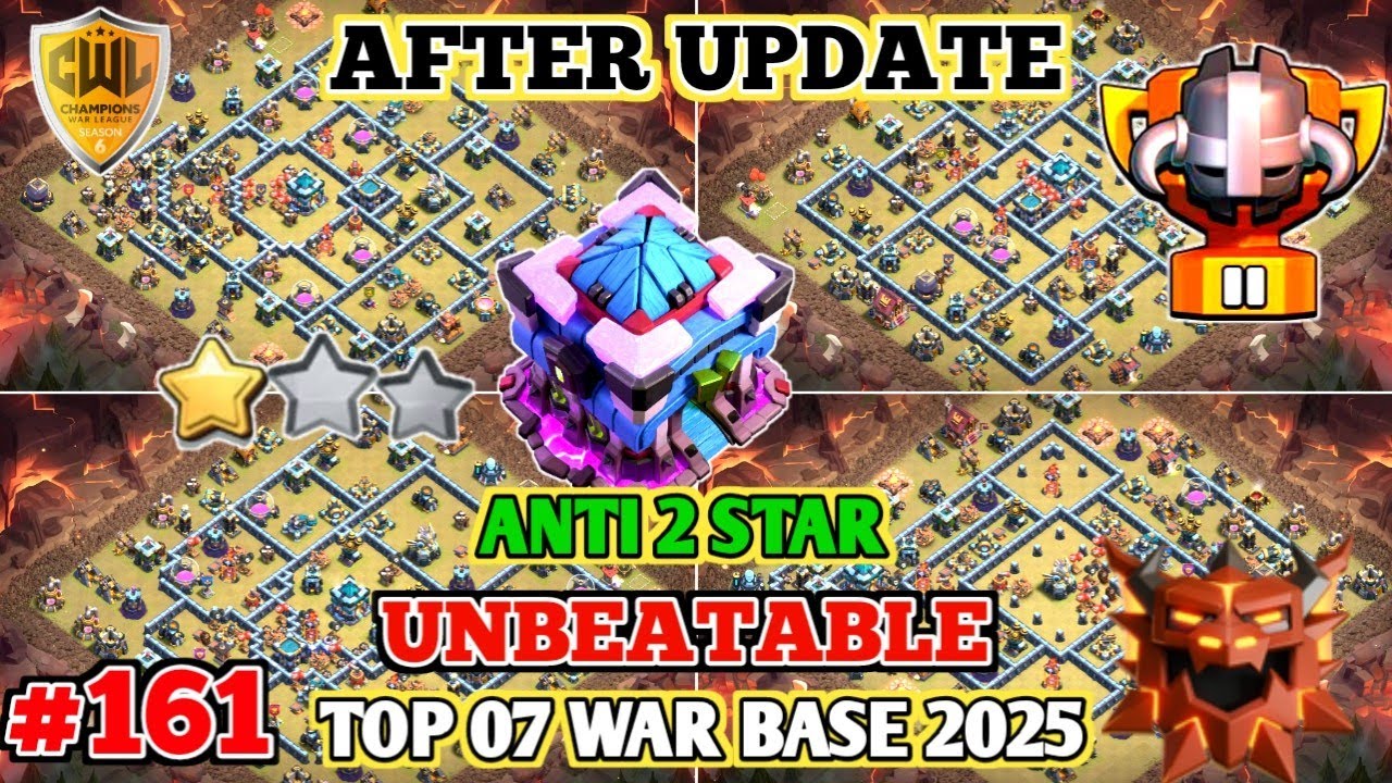 Best th13 war base 2025 th13 Cwl Base Link 2025 (Top7) Clash of Clans - Town Hall 13 WAR Base 