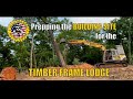 FINALLY BREAKING GROUND ON THE LODGE SITE