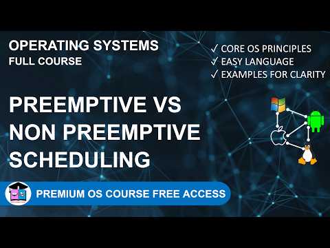4.4 Preemptive vs Non-Preemptive Scheduling | Differences with Examples