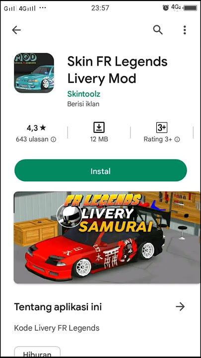 best mod app for fr legends mod all vicals in play store