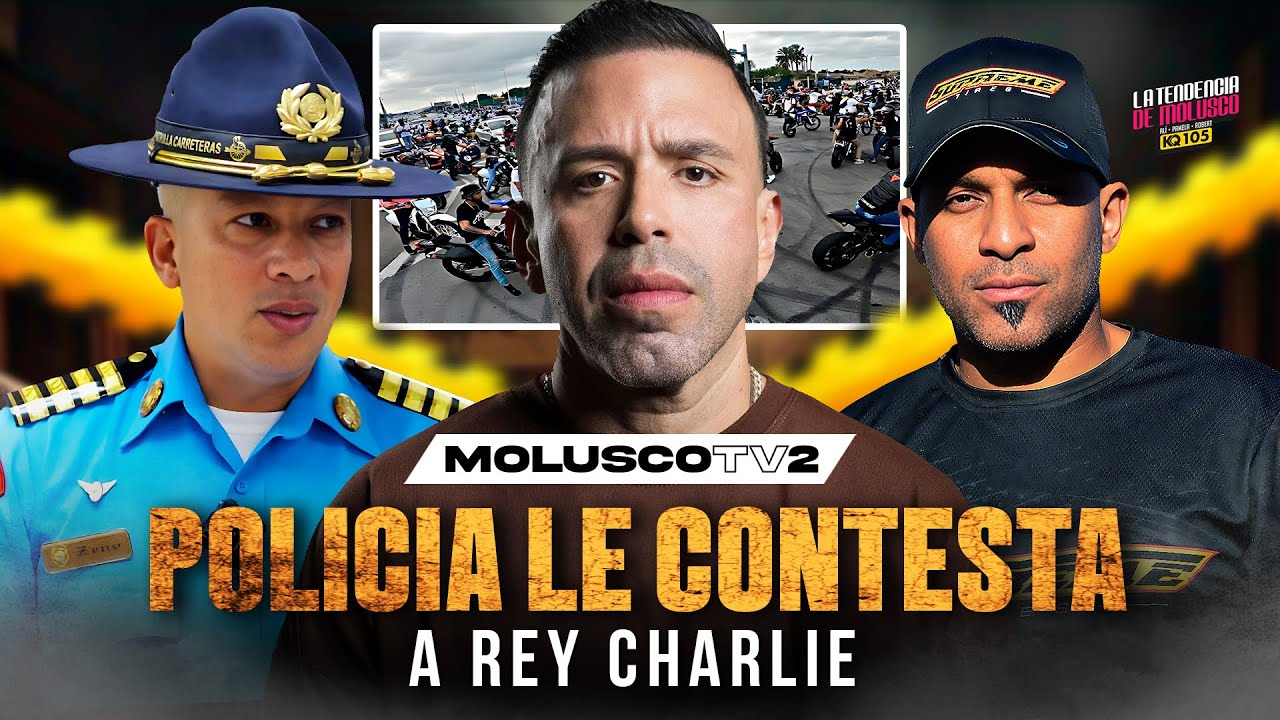 Policia le Contesta a Rey Charlie. La Tendencia de Molusco KQ105 - YouTube