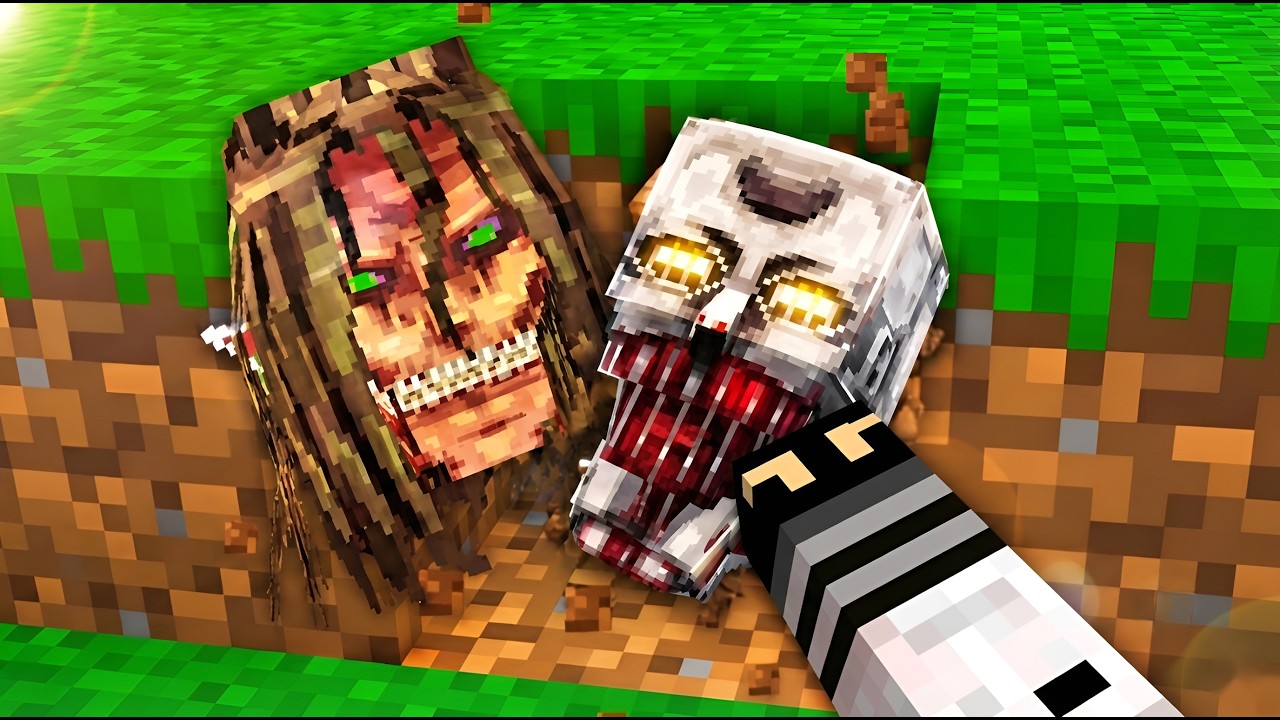 Attack on Titan Minecraft But Every Drop is Random - YouTube