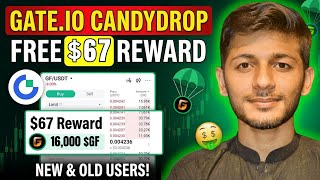 Gateio Candydrop Event $GF | Free 16000 $GF (68$) Tokens Airdrop | Gateio GF Candydrop