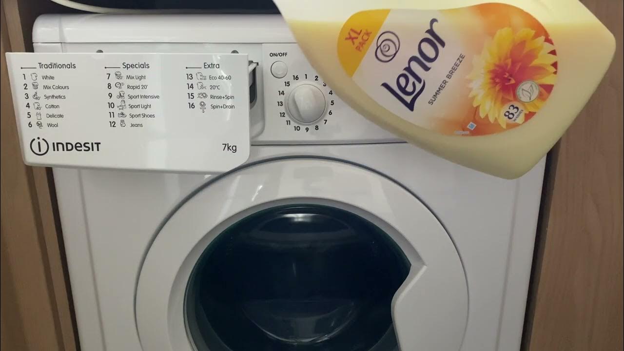 Indesit 71453 7Kg Washing Machine - YouTube