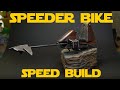 I made a STAR WARS style speeder bike from TRASH | scratch bash