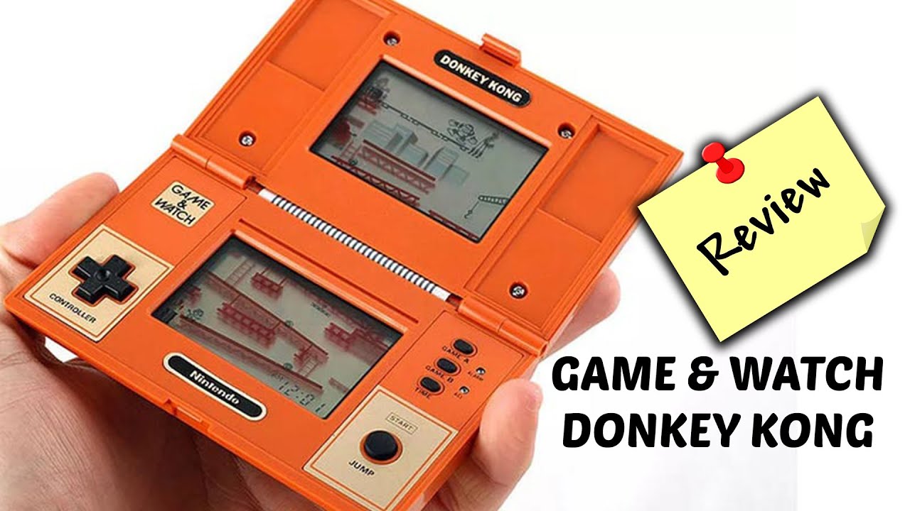 Nintendo revive o Game & Watch, um de seus dispositivos portáteis mais  antigos